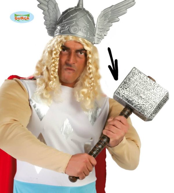 Super Hero God Plastic Thor Style Hammer