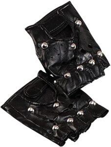 1980s Punk Style Studded Gloves