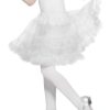 Children's Dance Underskirt Layered White Petticoat