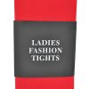 Ladies Red Nylon Tights