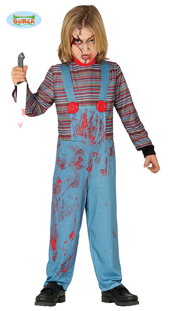Childrens Chucky Style Costume 3-4