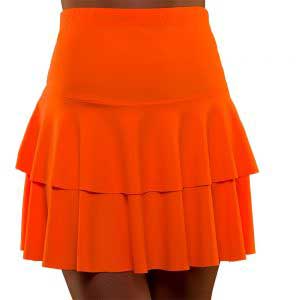 1980s Orange RaRa Skirt