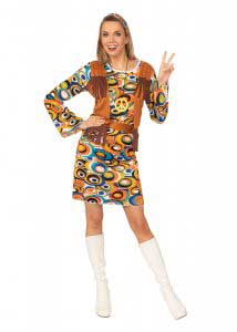 Womens Hippy or MOD Dress Medium