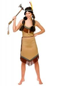 Womens Indian Squaw Costume Small